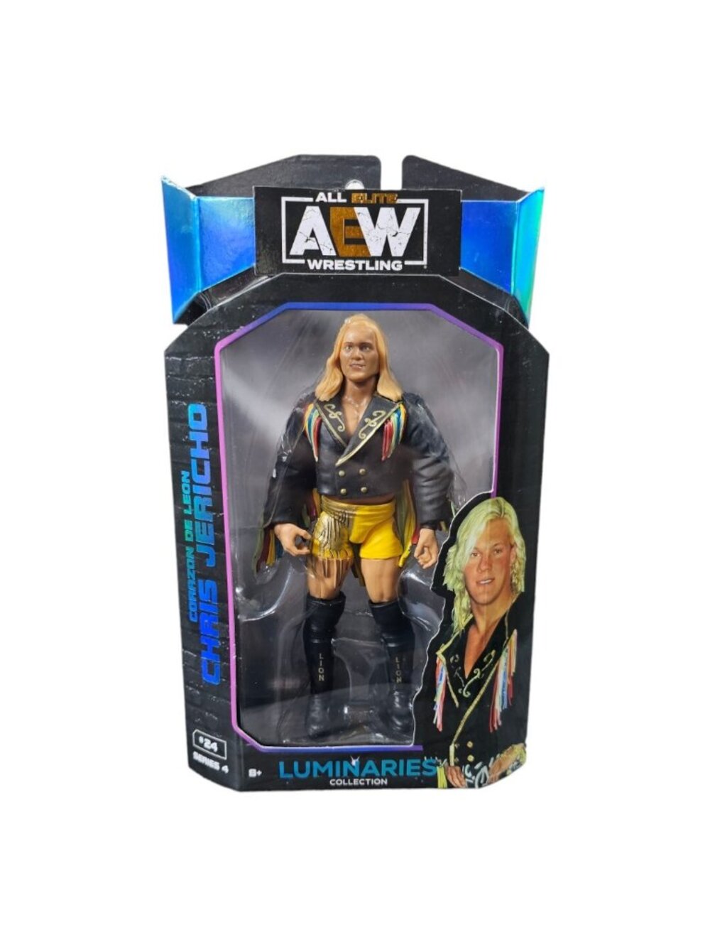 AEW Luminaries Series 4 #24 Corazon De Leon CHRIS JERICHO Wrestling Figure NIB